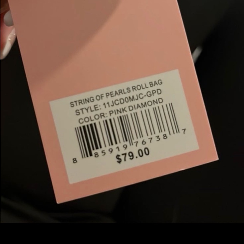 Juicy Couture string of pearls Barrel bag Pink color - Picture 6 of 6